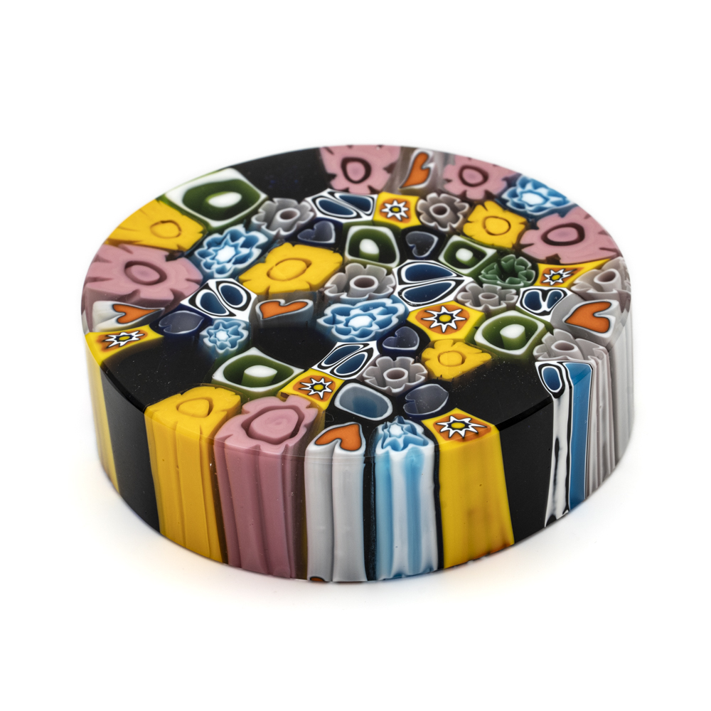 big millefiori paperweight